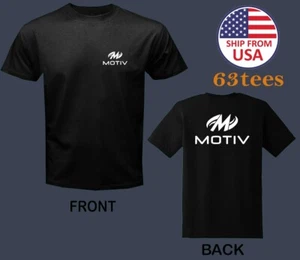 Motiv Bowling Ball Men's Black Size S to 3XL - Picture 1 of 2