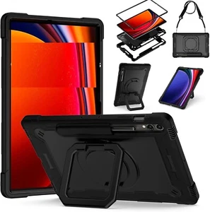 Hülle für Samsung Galaxy Tab S10 FE+ / S10 FE Plus 13,1" Stoßfest Ständer Full Body - Bild 1 von 108
