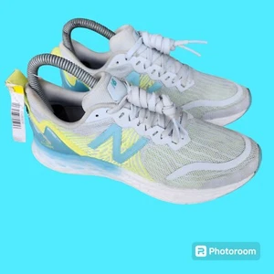 New Balance Womens Fresh Foam Tempo WTMPOGY White Running Shoes  Sz 6 Medium  - Picture 1 of 10