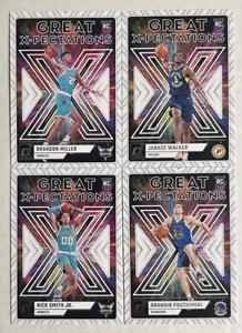2023-24 Donruss Great X-PECTATIONS Insert Lot Of 4 Brandon Miller Nick Smith ++ - Picture 1 of 2