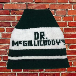 Dr McGillicuddys Hat Beanie 70s Style Vintage Advertisement Promo Retro Green - Picture 1 of 8