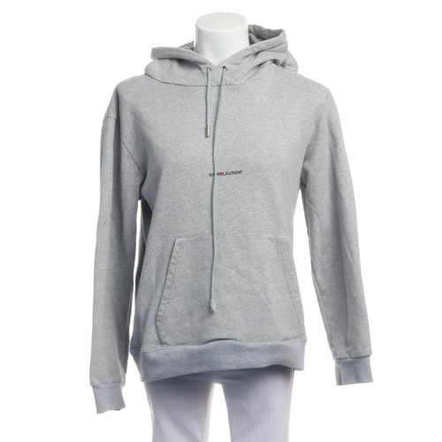 SACAI Felpa con cappuccio Saint Laurent grigia L