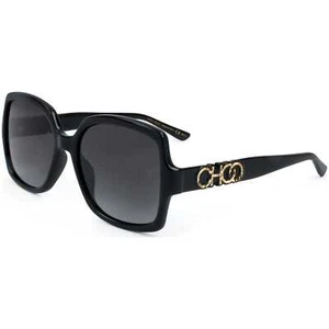 Jimmy Choo Women's Sammi 55mm Black Sunglasses SAMMI-G-S-807-55 - Picture 1 of 3