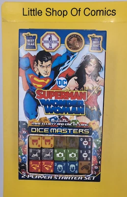 Superman Wonder Woman Dice Masters 2-Player Starter Set Sealed Wizkids/Neca - Image 1 of 4