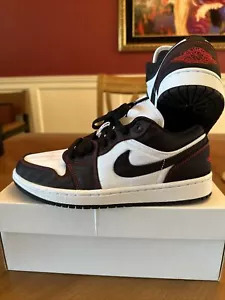 Nike Air Jordan 1 Low SE UTL Größe W8,5/M 7 weiß/schwarz-Fitnessstudio rot DD9337-106 - Bild 1 von 9