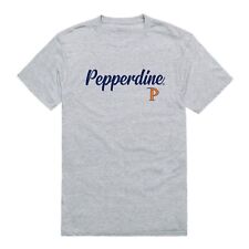 Pepperdine University Waves PU NCAA Cotton Script Tee T Shirt  