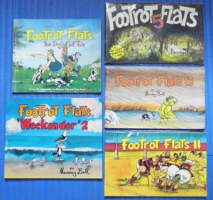Footrot Flats x5 - 5 11 13 Weekender 2 Dog's Tale Cartoon Comic Books 1988 - Picture 1 of 1