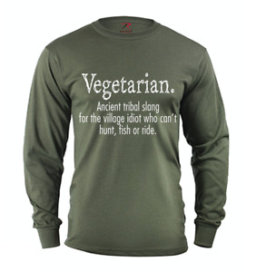 Men's long sleeve shirt funny saying bacon carnivore tee shirt men's gift idea
