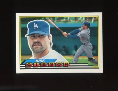1989 TOPPS BIG BASEBALL #299 KIRK GIBSON LOS ANGELES DODGERS - Image 1 of 2