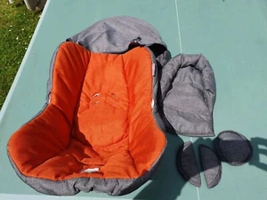 Maxi Cosi Cabriofix Ersatzbezug - Sehr Guter Zustand, Kaum Benutzt Orange Grau - Bild 1 von 4