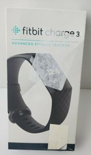 Fitbit Charge 3  Advanced Fitness Activity Tracker S + L Bands  Black/Graphite