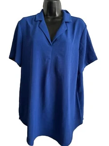 Blusa para mujer Hilary Radley talla S color azul nueva con etiquetas - Imagen 1 de 3