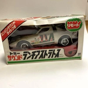 TOMY Sound Lancia Stratos Rally Type Wired Control Car Antique Toy Made in 1978 - Picture 1 of 8