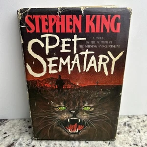 Pet Sematary by Stephen King Book Club Edition Hardcover -1983 - Imagen 1 de 24