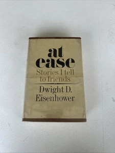At Ease Stories I Tell To Friends Dwight Eisenhower 1967 First Edition HC DJ - Picture 1 of 7
