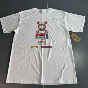 Official Czarface Bearbrick T Shirt Large Hip Hop Rap White New NWT - Picture 1 of 10