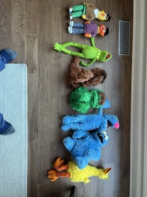 1970’s Knickerbocker Sesame Street Plushies Lot of 8 - Image 1 of 4