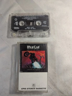 Meat Loaf - Bat Out of Hell-  Epic - Stereo Cassette - Tape 1977 - Image 1 of 3