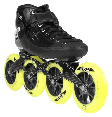 Speedskates Powerslide Double X 4x110mm Carbon Gr 39w - Bild 1 von 4