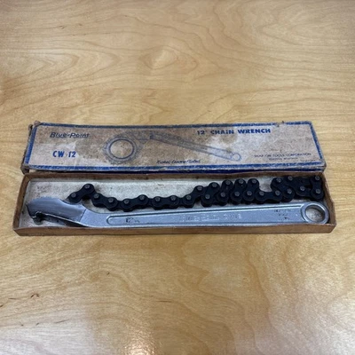 Blue-Point Tools CW12 12" mango llave de cadena EE. UU. hecha por Snap On Foto 1 de 4