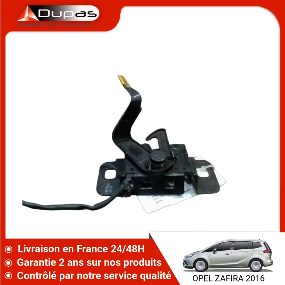 🇫🇷 SERRURE CAPOT OPEL ZAFIRA ➤39085674 ♻️ - Photo 1/1