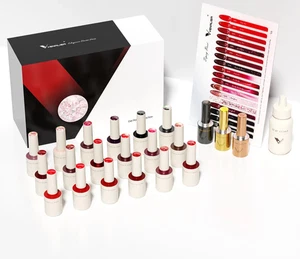 Juego de esmalte de uñas en gel Venalisa Hemma Free UV de larga duración LED kit de colores remojos - Imagen 1 de 13