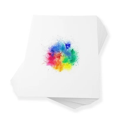 Papel de acuarela a granel 140 lb/300 gsm papel de acuarela 5x7 pulgadas 120 hojas Foto 1 de 4