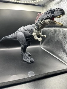 Jurassic World Dominion Roar Strikers Rajasaurus Mattel Dinosaurio Figura Parque de Juguetes - Imagen 1 de 9