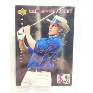 1994-95 Upper Deck Be a Player Autographs Steve Thomas Auto #145 NY Islanders - Picture 1 of 2