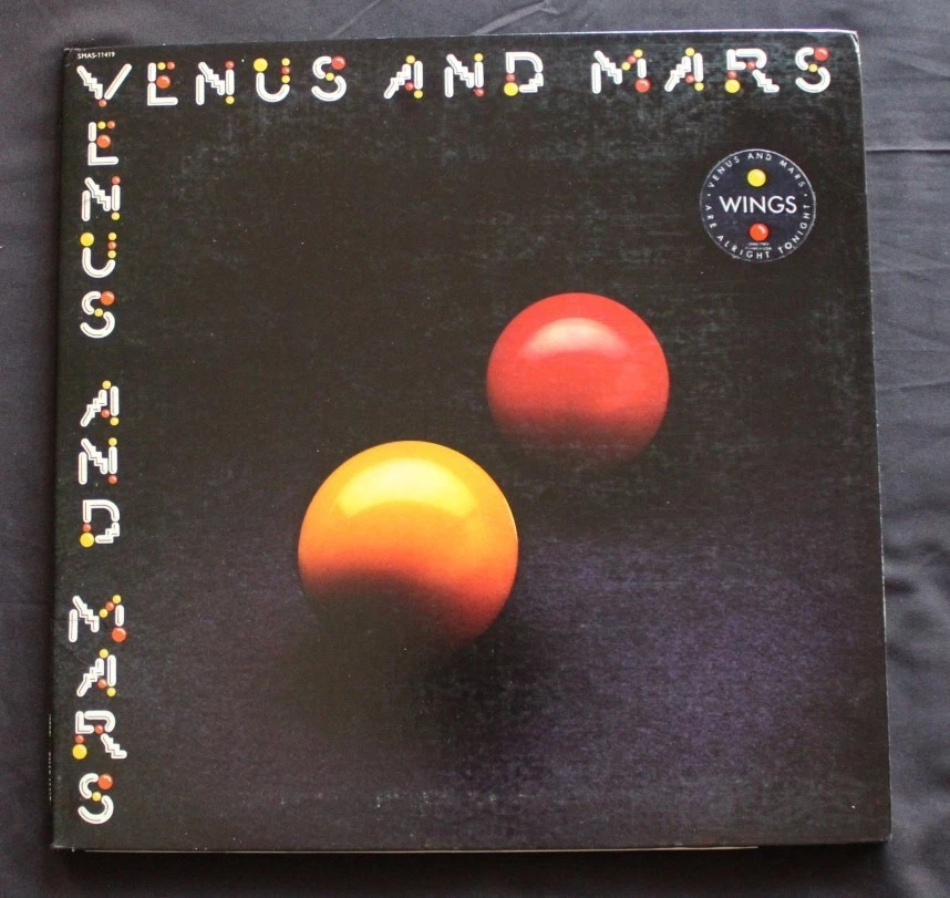 洋楽 LP VENUS AND MARS EPS-80236 LLD541 Paul McCartney & Wings