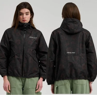 SANTA CRUZ женщин взять Trip куртка - размер 8 - коньков / серфинга стиль - Изображение 1 из 4