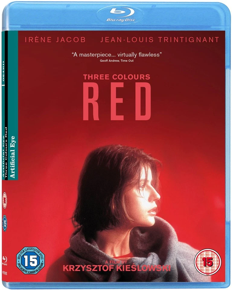 Three Colours: Red (Blu-ray) Irène Jacob Marion Statens Frederique Feder - Image 1 of 1