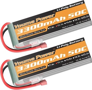 3S LiPo-Akku, 11,1 V RC Lipo 3300mAh 50C Deans T-Stecker für  - Bild 1 von 7
