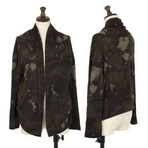 Y's Camo Draped Knit Cardigan Size 2(K-110173) - Picture 1 of 12