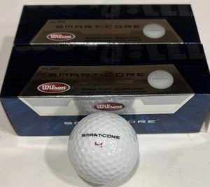 New WILSON SMARTCORE Golf Balls 2 Sleeves 6 Balls Distance & Control - Picture 1 of 5