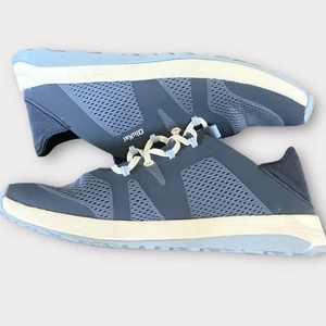 Olukai Huia weiß eisblau Mesh Sneakers Schnürschuhe 1x getragen Damen 10 SCHNELLER VERSAND - Bild 1 von 6