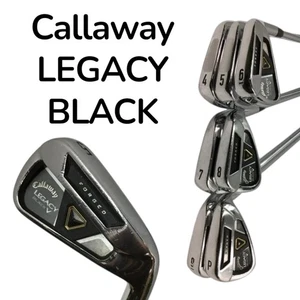 [Callaway] LEGACY BLACK Iron Set 7pcs 4-5-6-7-8-9-Pw Shaft Dynamic Gold S200 - Picture 1 of 24