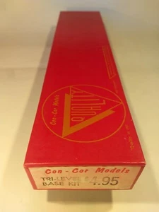 Vtg Con-Cor Models HO Thrall 89' Tri-Level Auto Flat Car Base Kit - Picture 1 of 3