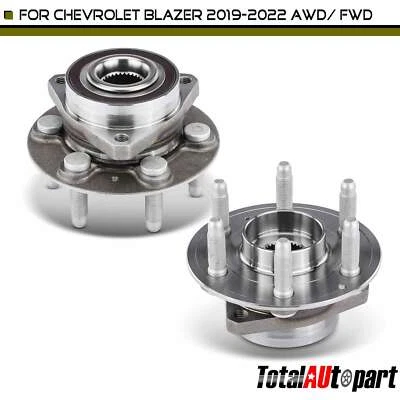 2Pcs Wheel Hub Bearing Assembly for Chevrolet Blazer 2019 2020-2022 Front / Rear - Image 1 of 4