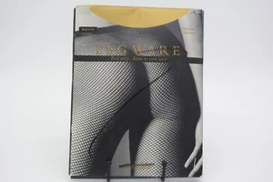 Collant vintage Y2K anni 90 Fredrick's Of Hollywood a rete taglia M L nero - Foto 1 di 2