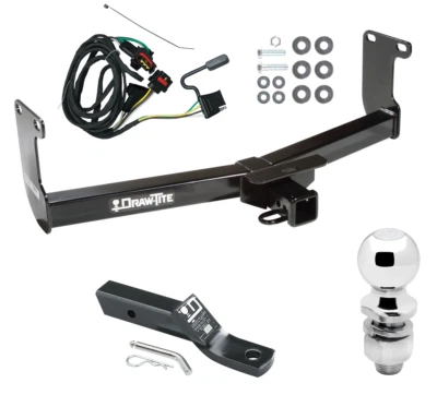 Enganche de remolque para 05-10 Dodge Dakota 11 RAM Dakota 06-09 cableado Raider y bola de 2" Foto 1 de 4