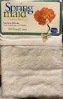 NEW Vintage Springmaid Pillow Cases  Percale White Eyelet 2 Pack Standard