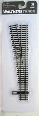 Walthers Track 948-83015 Code 83 Nickel Silver DCC Friendly #5 LH Turnout/Switch - Image 1 of 4