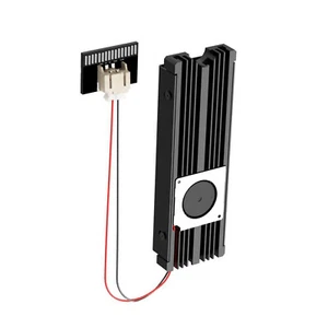 Aluminum Alloy SSD Heatink Cooler SATA 15PIN Interface M.2 2230/2242/2260/2280 a - Picture 1 of 8