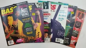BASS PLAYER MAGAZINE 1991 VARIOUS ISSUES incl. Jaco, Jason Newsted, Stuart Hamm - Foto 1 di 7