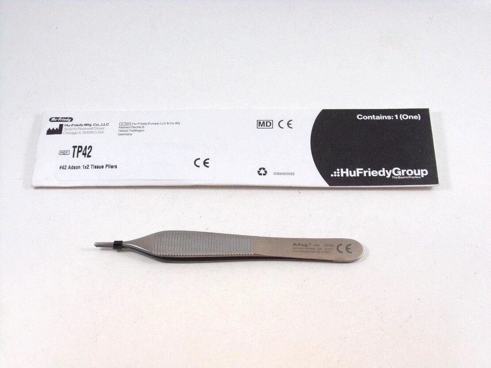 hu-friedy tp42 #42 1 adson tissue plier