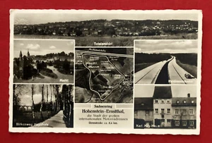 AK HOHENSTEIN-ERNSTTHAL 1965 Sachsenring, Autobahn, Karl May Haus ( 78562 - Bild 1 von 2