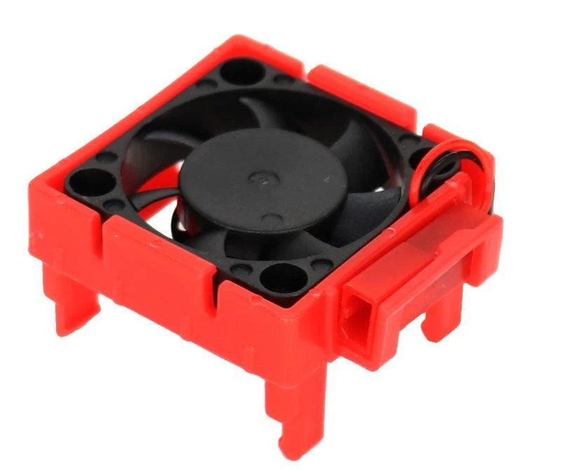 Powerhobby Cooling Fan for Traxxas Velineon ESC Red Stampede VXL 2wd / 4wd