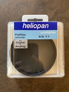 Heliopan Polfilter Circular ES 77 2.5x for Digital & Analog Rotating Lens Filter - Picture 1 of 7