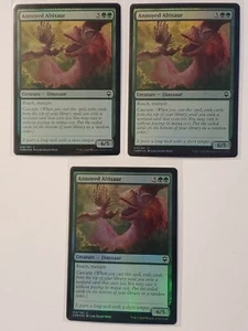 Annoyed Altisaur (×3) FOIL [Commander Legends] MINT  - Picture 1 of 2